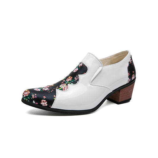 Dylan Shoe: White Floral