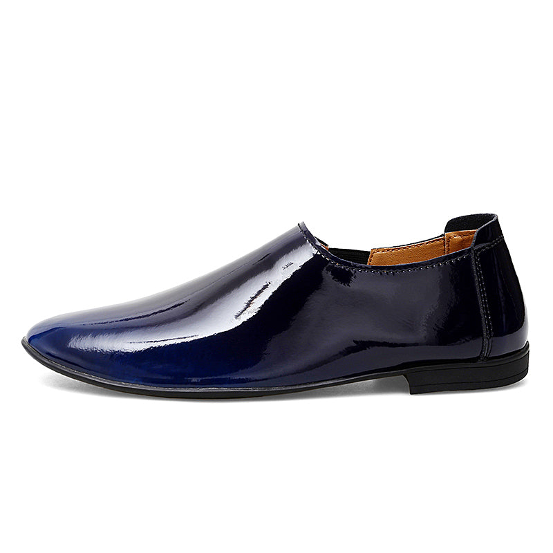 Dean Electric Blue Black Ombre Loafers