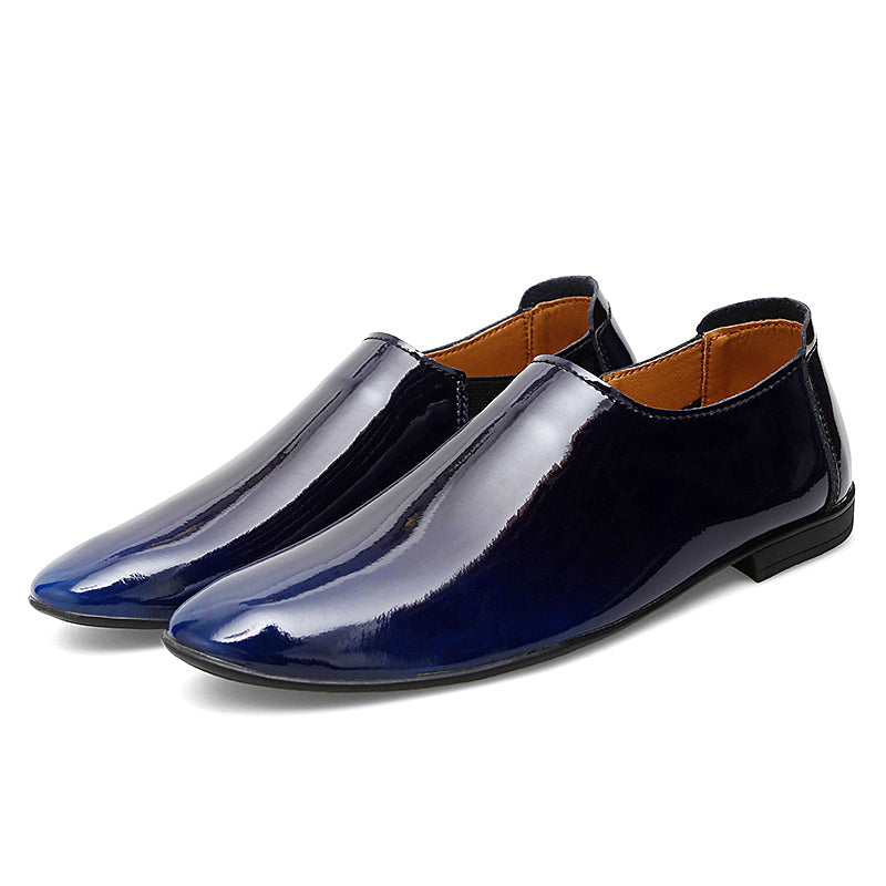 Dean Electric Blue Black Ombre Loafers