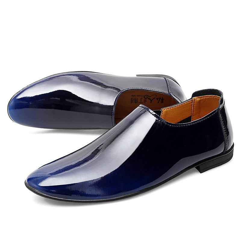 Dean Electric Blue Black Ombre Loafers